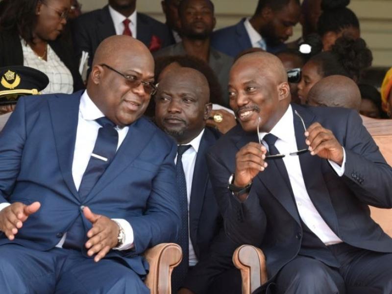 Félix Tshisekedi et Joseph Kabila 